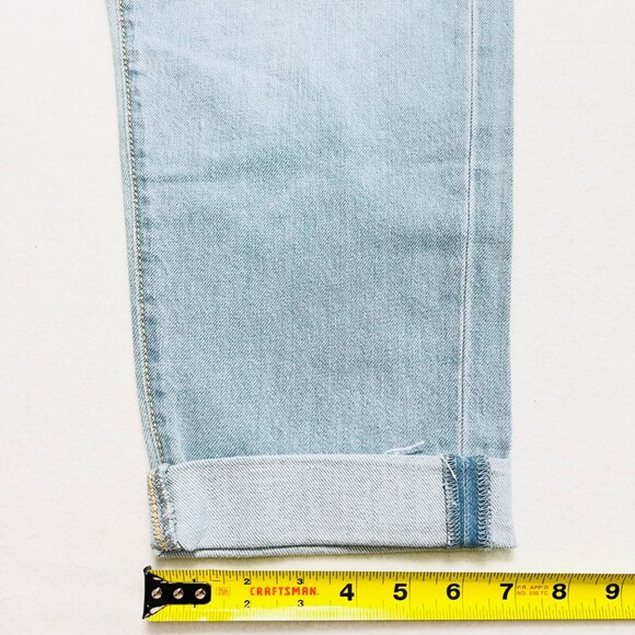 Universal Thread Women's Boyfriend Blue Jeans Size 8/R Rolled Tapered Leg NWT - Picture 12 of 14